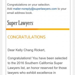 Kelly Chang SuperLawyer